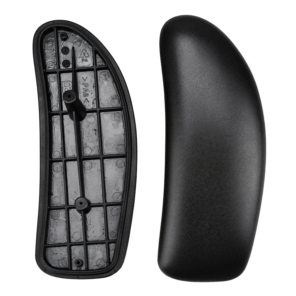 Arm Pads Caps Replacement for Hummanscale Freedom Office Home Computers Chair 1 Pair Black Color Armrest Surface Furniture Parts