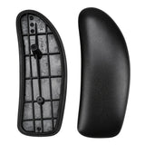 Arm Pads Caps Replacement for Hummanscale Freedom Office Home Computers Chair 1 Pair Black Color Armrest Surface Furniture Parts