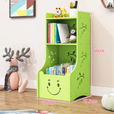 Assemble Children’s Bookshelf Environmental Book Shelf Stand Removable Storage Rack Holder Bookcase Furniture Organizer Shelf