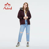 Astrid 2022 Spring Women's Jacket Young fashion Short women coat Plus Size high quality female Outwear Casual Hooded Thin cotton