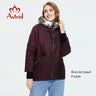 Astrid 2022 Spring Women's Jacket Young fashion Short women coat Plus Size high quality female Outwear Casual Hooded Thin cotton