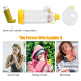 Automizer Asthma Spacer Inhaler Spacer Mist Storage Compressor Aerosol Cabin Nebulizer Tank with Mask Cup for Adult Child Baby