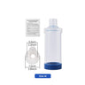 Automizer Asthma Spacer Inhaler Spacer Mist Storage Compressor Aerosol Cabin Nebulizer Tank with Mask Cup for Adult Child Baby