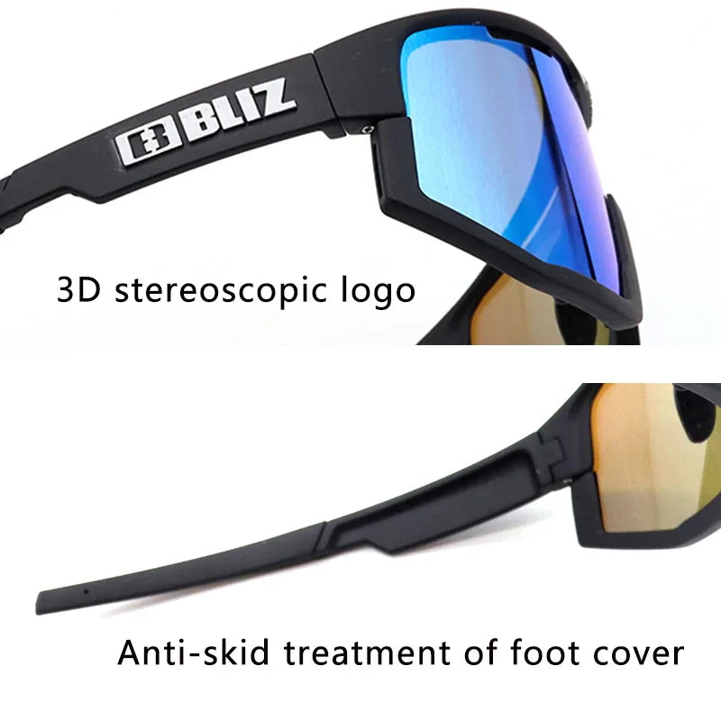 B BLIZ Fusion Cycling Glasses Eyewear Photochromic Bike Sunglasses Man Woman Polarized mtb Bike Mountain Bicycle Glasses Goggles