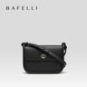 BAFELLI 2023 WOMEN'S NEW TREND LEATHER SADDLE BAGS FASHION STYLE ORIGINAL DESIGNER LUXURY BRAND CASUAL CROSSBODAY PURSE SHOULDER