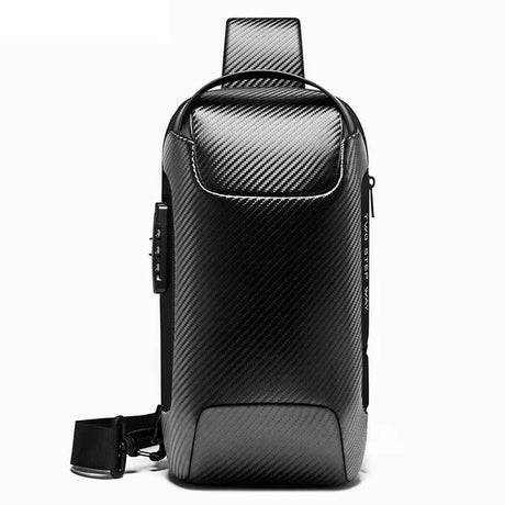 BANGE Hot Chest Bag New Anti-thief Men Crossbody Bag Waterproof Shoulder Bags USB Charging Short Trip For Male Travel Pack