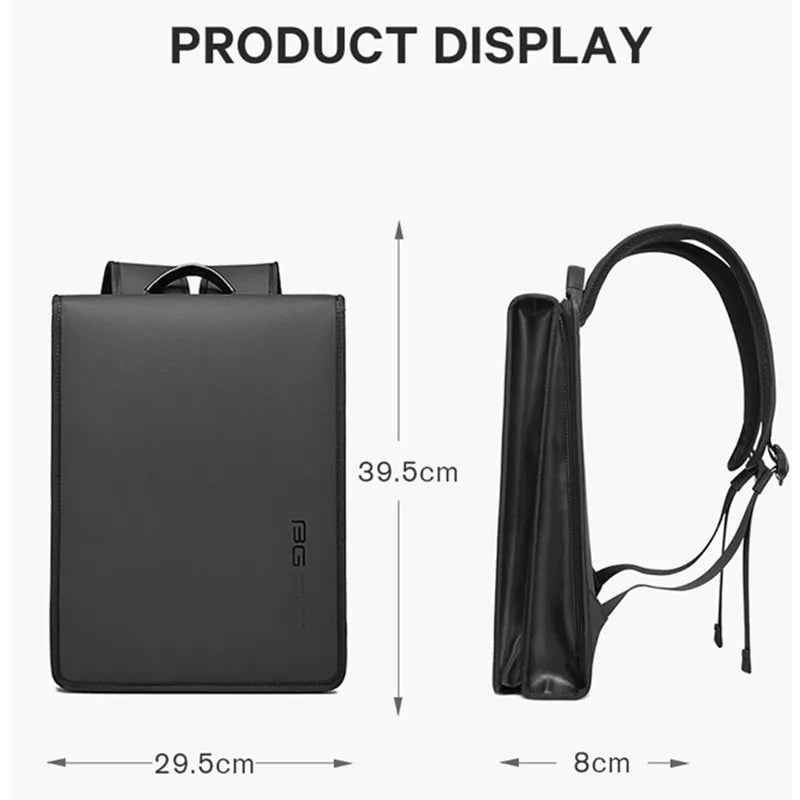 BANGE New Business Backpack Men's Anti-Theft Computer Bag Big Capacity 14.1 Inch Laptop Bagpack Men Elegant Waterproof