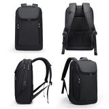 BANGE Waterproof Multi-Use Laptop Backpack For 15.6" Inch USB Charging Shockproof Business Briefcase Shoulder Bag For Man Women