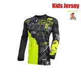 BAT FOX Kids MTB Shirts Downhill Jersey Motocross Mountain Enduro Jersey Offroad DH Bicycle T-shirt Motorcycle Children's Jersey