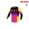 BAT FOX Kids MTB Shirts Downhill Jersey Motocross Mountain Enduro Jersey Offroad DH Bicycle T-shirt Motorcycle Children's Jersey