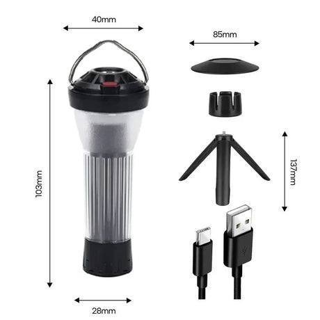 BATOT 5 Set 3000mAh Camping Lantern Goal Zero Flat Replacement Camping Lamp 5 Lighting Modes Led Flashlights Emergency Lamp