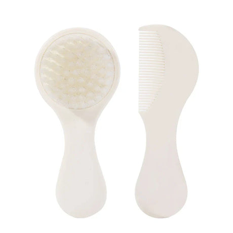 BBET Baby Hair Care 2pcsNewborn Comb De-dandruff Brush Child Soft-bristled Clean Tools Baby Care Bath & Shower Items Accessories