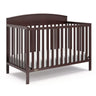 BOUSSAC Benton 5-in-1 Convertible Baby Crib, Multicolor， Baby Furniture  Bed for Girls,kid Bed, Children Bed