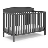 BOUSSAC Benton 5-in-1 Convertible Baby Crib, Multicolor， Baby Furniture  Bed for Girls,kid Bed, Children Bed