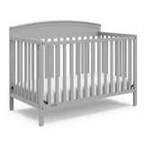 BOUSSAC Benton 5-in-1 Convertible Baby Crib, Multicolor， Baby Furniture  Bed for Girls,kid Bed, Children Bed