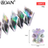 BQAN Leopard French Nail Form Tips Gold Nail Extension Art Tools For Nails Gel Extension Sticker Acrylic Manicure Tip