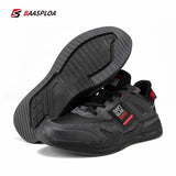 Baasploa Fashion Walking Shoes For Men 2023 Casual Men's Designer Leather Lightweight Sneakers Male Outdoor Sports Running Shoes