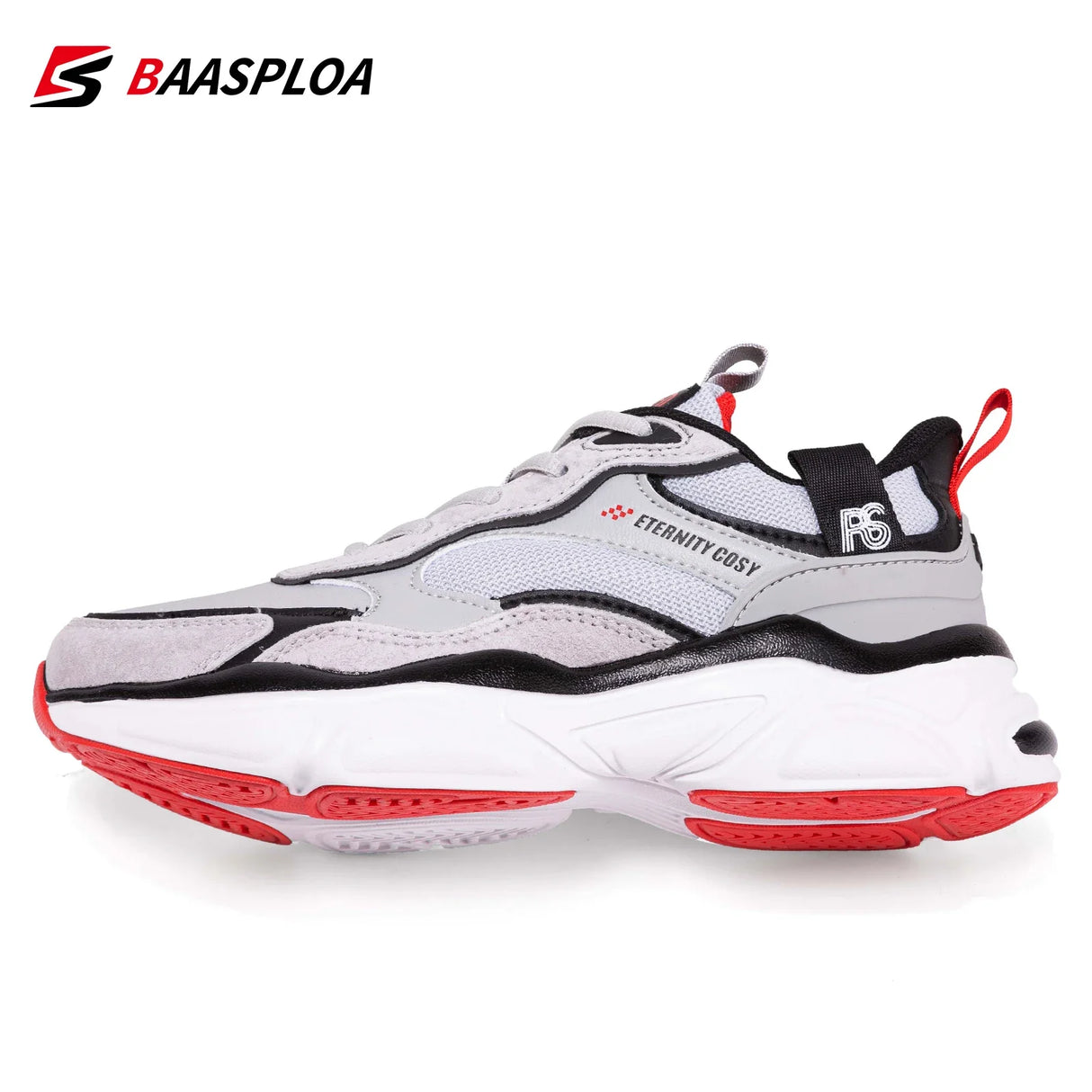 Baasploa New Women's Casual Running Shoes Lightweight Outdoor Sports Shoes Non-slip Leather Sneakers  Comfortable Free Shipping