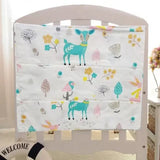 Baby Bed Hanging Storage Bag Newborn Crib Diaper Organizer Toy Diaper Pocket for Baby Bedding Set Nursery 50*60CM