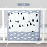 Baby Bed Hanging Storage Bag Newborn Crib Diaper Organizer Toy Diaper Pocket for Baby Bedding Set Nursery 50*60CM