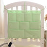 Baby Bed Hanging Storage Bag Newborn Crib Diaper Organizer Toy Diaper Pocket for Baby Bedding Set Nursery 50*60CM