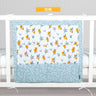 Baby Bed Hanging Storage Bag Newborn Crib Diaper Organizer Toy Diaper Pocket for Baby Bedding Set Nursery 50*60CM