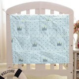 Baby Bed Hanging Storage Bag Newborn Crib Diaper Organizer Toy Diaper Pocket for Baby Bedding Set Nursery 50*60CM