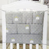 Baby Bed Hanging Storage Bag Newborn Crib Diaper Organizer Toy Diaper Pocket for Baby Bedding Set Nursery 50*60CM