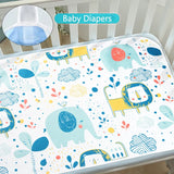 Baby Bed Pad Waterproof Washable Reusable Large Toddler Mattress Protector Incontinence Pads Sheet Cover Underpads for Kids