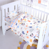 Baby Bedding Set Kids Quilt Cover Without Filling 1pc Cotton Crib Duvet Cover Cartoon Baby Cot Quilt Cover 150*120cm Breathable