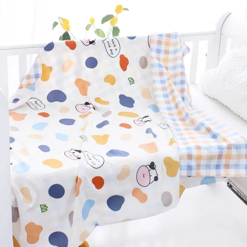 Baby Bedding Set Kids Quilt Cover Without Filling 1pc Cotton Crib Duvet Cover Cartoon Baby Cot Quilt Cover 150*120cm Breathable