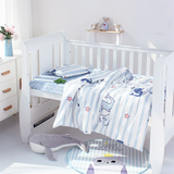 Baby Bedding Set Kids Quilt Cover Without Filling 1pc Cotton Crib Duvet Cover Cartoon Baby Cot Quilt Cover 150*120cm Breathable