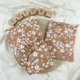 Baby Bedding Set Newborn Plain Color Cotton Muslin Baby Bedding Crib Fitted Sheet Cot Bed Crib Sheet