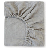 Baby Bedding Set Newborn Plain Color Cotton Muslin Baby Bedding Crib Fitted Sheet Cot Bed Crib Sheet
