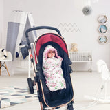 Baby Blanket Warm Newborn Swaddle Wrap Bubble Children Carrycot Sack Winter Thick Quilted Outdoor Baby Stroller Blanket