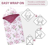 Baby Blanket Warm Newborn Swaddle Wrap Bubble Children Carrycot Sack Winter Thick Quilted Outdoor Baby Stroller Blanket