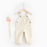 Baby Boy Solid Denim Overalls Child Jean Bib Pants Infant Jumpsuit Children's Clothing Kids Overalls Autumn Girls Outfits