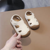 Baby Boys Girls Sandals Children Summer Shoes Anti-collision Soft Sole Kids Beach Sandals Lightweight Infant Toddler Shoes