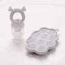 Baby Breast milk Popsicle Molds & Baby Fruit Feeder (2 Pack), Food Freezer Tray Storage Containers Set