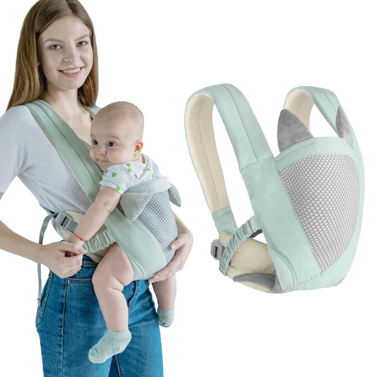 Baby Carrier Sling Wrap Newborn Kangaroo Backpacks Strap Multifunctional Toddler Outdoor Travel Accessories