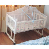 Baby Cradle Bed Mesh Foldable Summer Baby Arched Mosquitos Portable Crib Netting For Infant Baby Cradle