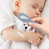 Baby Diaper Cream Spatula Applicator Safe Soft Silicone Baby Bum-Brush-Diaper Cream Spatula With Suction Cup Base For Babies