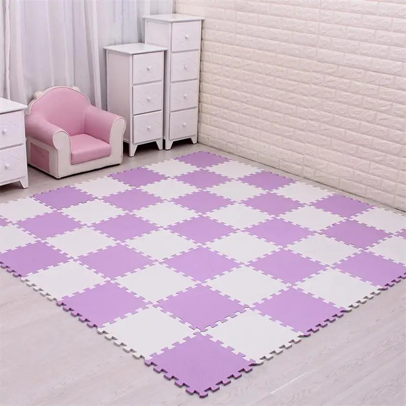 Baby EVA Foam Puzzle Play Mat /kids Rugs Toys carpet for childrens Interlocking Exercise Floor Tiles,Each:29cmX29cm