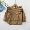 Baby Feeding Bibs With Pocket For Newborn Angel Wings Kids Waterproof Long Sleeve Art Smock Baby Stuff Anti-dirty Dinning Apron