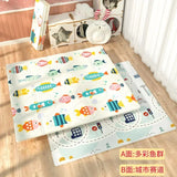 Baby Folding Crawling Activity Mat Kids Cartoon Waterproof Crawling Game Carpet Double-sided New Children's Carpet Soft Foam Pad