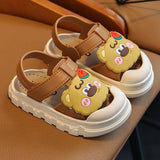 Baby Girls Shoes Hole Sandals 2023 New Children‘s Shoes Beach Indoor Cute Non-slip Soft Bottom Boys Sandals Kids Sandals