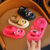 Baby Girls Shoes Hole Sandals 2023 New Children‘s Shoes Beach Indoor Cute Non-slip Soft Bottom Boys Sandals Kids Sandals