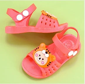 Baby Girls Shoes Hole Sandals 2023 New Children‘s Shoes Beach Indoor Cute Non-slip Soft Bottom Sandals Kids Sandals