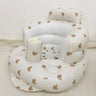 Baby Inflatable PVC Sofa Chair Cartoon Bear Floral Portable Bath Swimming Pool Children Seat for Travel Ride-ons Pool Toys