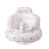 Baby Inflatable Sofa Children Puff Portable Bath Chairs PVC Multifunctional Seat Practice Sitting Bath Stool